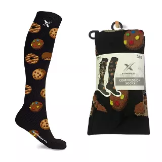 Cookie Compression Socks — Large/XL