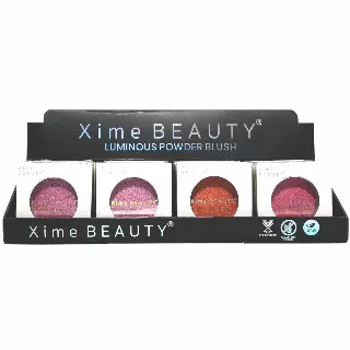 Xime Beauty Luminous Powder Blush - Wholesale Display 12 Units (XB-104)