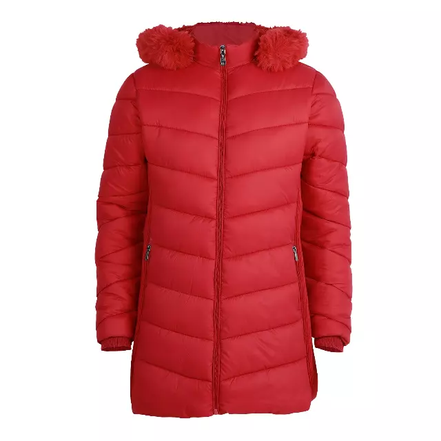Women’s Three Quarter Length Soft Shell Jacket Plus Size- Style #LJ324X - $18.50/Unit 12 PC (Copy) — Plus Size (WHOLESALE) / Red