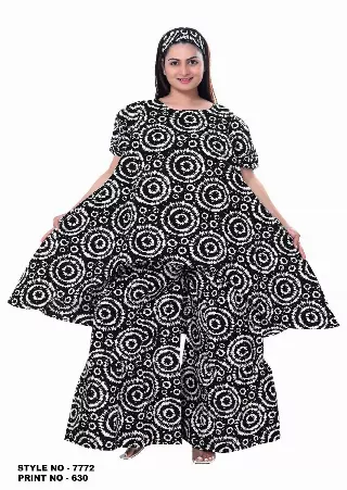7772A Authentic African Print 2pc Pant Set - $30.00 Each (3 pcs per pack) — Free Size / Print-630