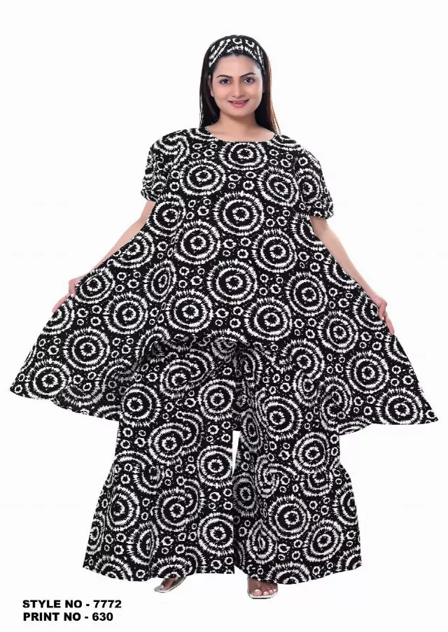 7772A Authentic African Print 2pc Pant Set - $30.00 Each (3 pcs per pack) — Free Size / Print-630