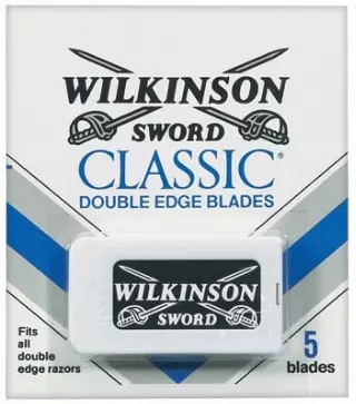 WILKINSON SWORD DOUBLE EDGE BLADES 5 CT — Case Pack of 20