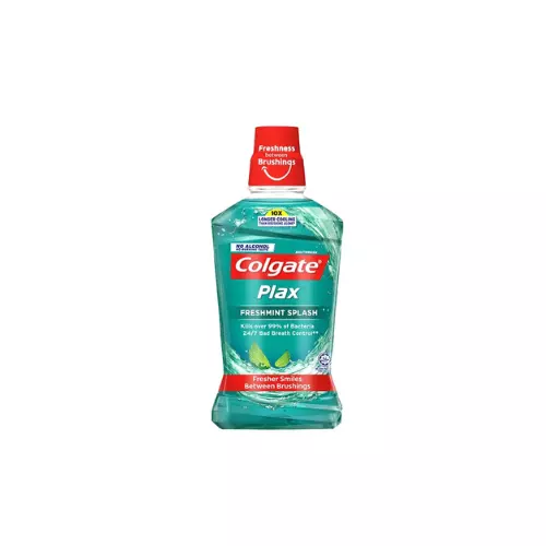 COLGATE PLAX MOUTHWASH FRESH MINT 500ML/16.9OZ CASE PK 12