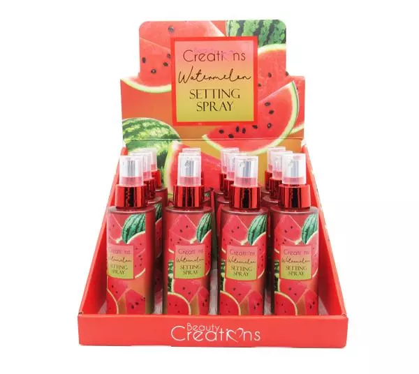 Beauty Creations Setting Spray Watermelon - Wholesale Display 12 Units (SPN06)