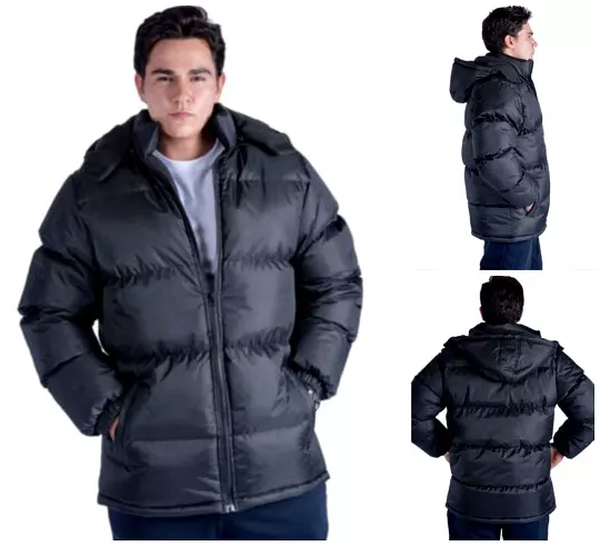 #752-320X Men’s Heavyweight Winter Parka (2X-3X-4X) – $21.00 Each (6 Pieces)