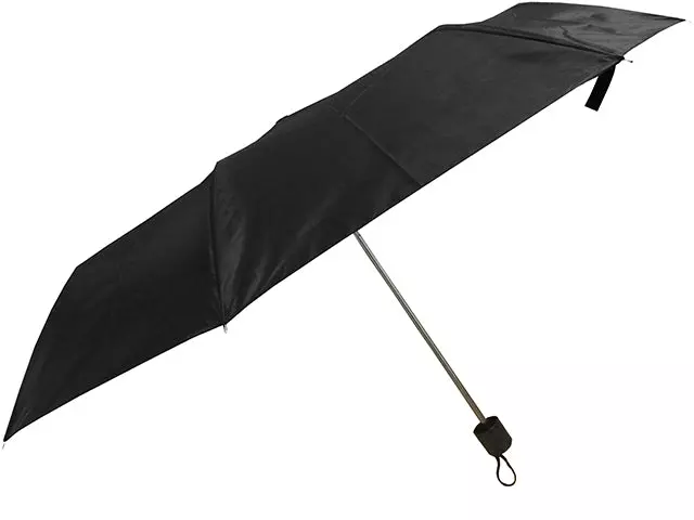 M833 - Women's Super Mini Tri-Fold Umbrellas — Black (M833-B)