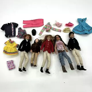 Only Hearts Club Doll Lot 5 Dolls Clothing Accessories Equestrian Theme
