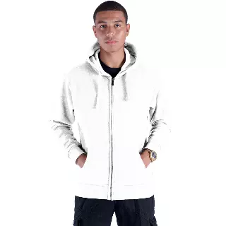 Men's Hoodie Sweatshirt- Style #MFJ101-$7.50/Unit-24PCS/CS - PLEASE SEE DESCRIPTION — White