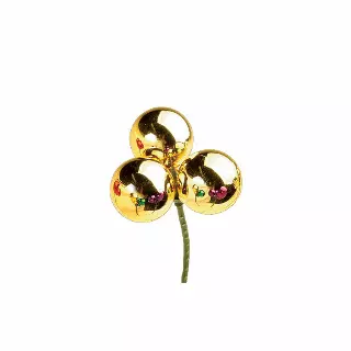 PLX3025GOLD – 25mm Plastic Ball Pick x3- Min. 6 Dozen- Case 120 Dozen
