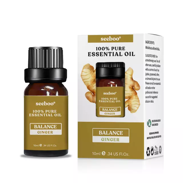 100% PURE THERAPEUTIC GRADE ESSENTIAL OIL — Ginger Oil