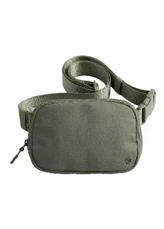 Joan & David Sport Nylon Passport Belt Bag — 104-SAGE