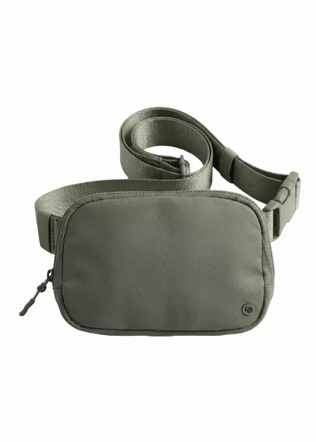 Joan & David Sport Nylon Passport Belt Bag — 104-SAGE