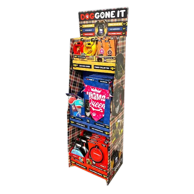 DogGone It Assorted Pet Supplies Floor Display - 42 Pieces Per Retail Ready Display Kit 88600