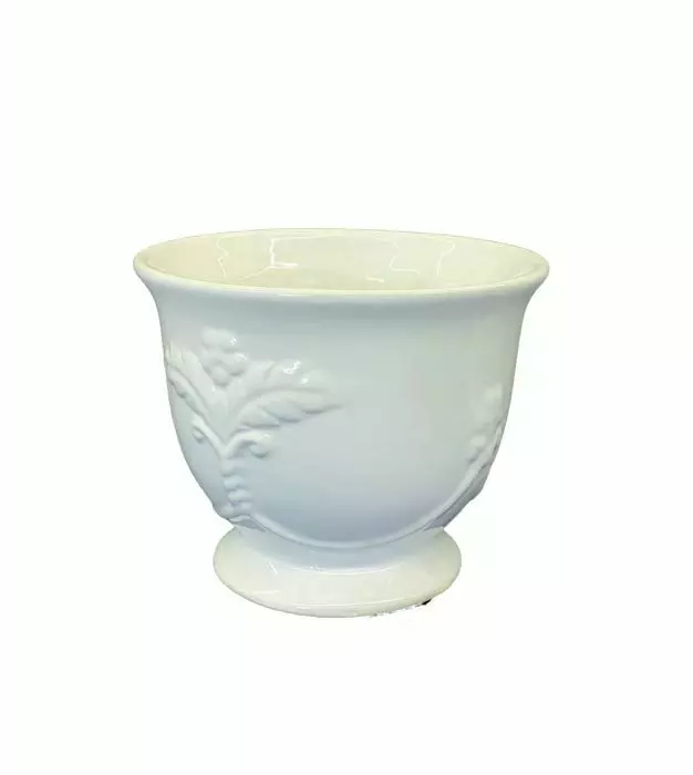 CP3190WT – 5” White Bowl w/6” opening-“case pk 12”