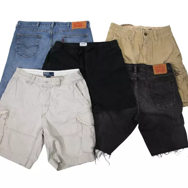 Vintage & Modern Mens Mixed Shorts Bale of 100 lbs