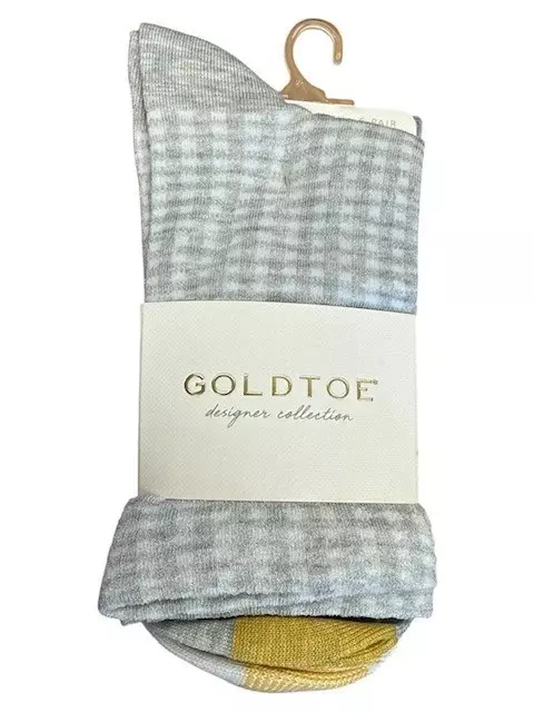 #6-GT-1752431 Women’s ‘Gold Toe’ Midi Crew Socks – $3.90 Per 6 Pair Pack (12 Packs)