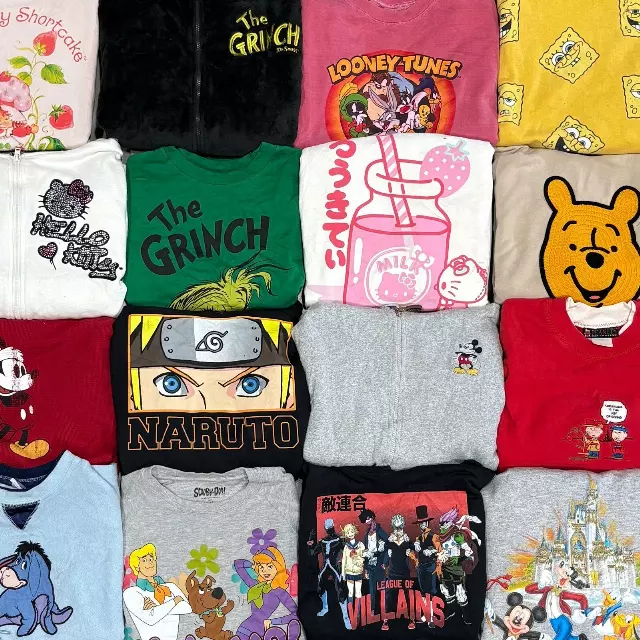 Wholesale Disney & Cartoon Sweatshirts (10 Pieces)