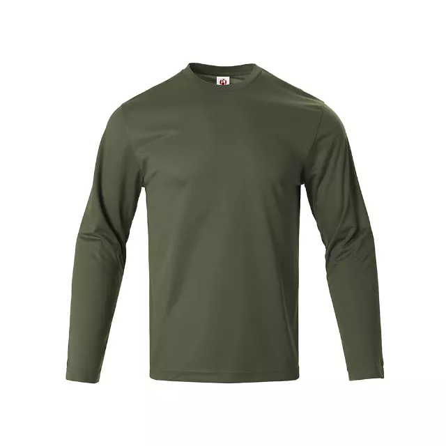 MEN'S PERFORMANCE T SHIRT WITH POLYESTER MICRO MESH FABRIC - Style #MS907 - $4.50/Unit MINIMUM 24 PCS - PLEASE SEE DESCRIPTION - S-2XL — Olive