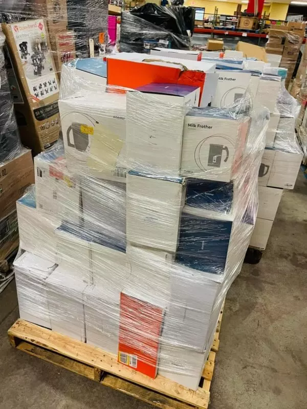 Overstock loads Pallets