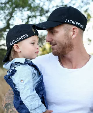 Fatherhood Cotton Baseball Hat - 57 Total