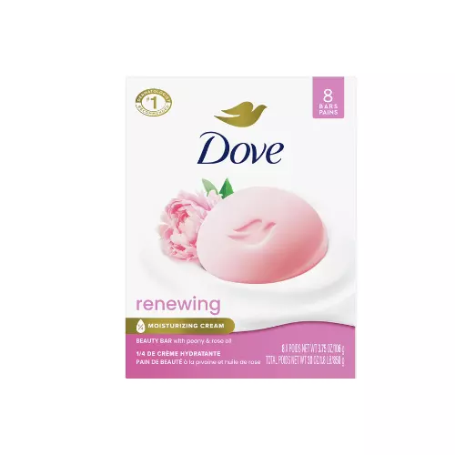 Dove Renewing Peony & Rose Oil Beauty Bar 3.75oz 6-Count – Case Pack 12