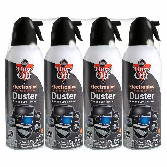 Falcon Dust-Off Compressed Gas Duster (10oz., 4 Pack)
