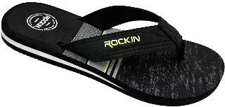 ROCKIN "DELUXE STATIC STRIPES" MENS FLIP FLOPS