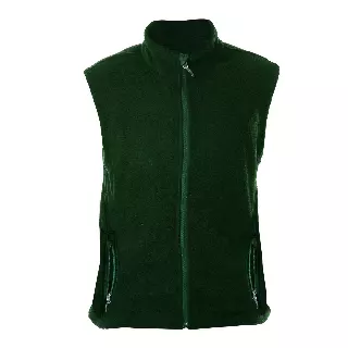 Men's Fleece Vest with Pockets- Style #MV804- $10.00/ Unit MINIMUM 24 PCS - PLEASE SEE DESCRIPTION - S-2XL — Forrest Green