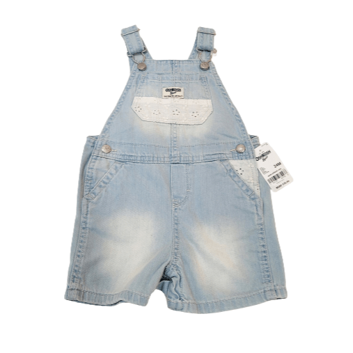 Oshkosh Baby Girl Overall Lace Blue Jean Denim · 24 units
