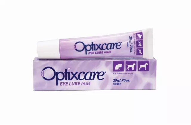 OptixCare Pet Eye Lube Plus + Hyaluron 20g for Dog Cat Horses