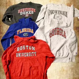 College & University Sweatshirts — 2XL+ / 3 sweatshirts