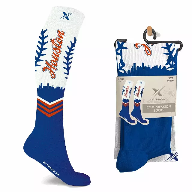 HOUSTON COMPRESSION SOCKS — Small/Medium