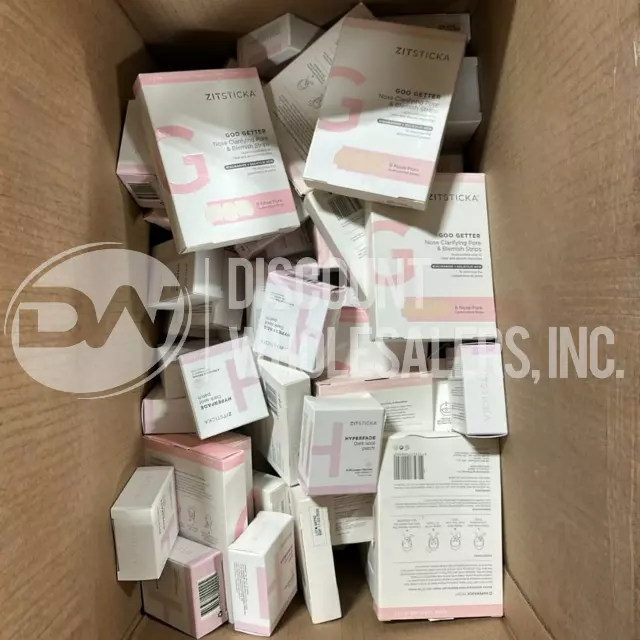 ZitSticka Assorted Skincare lot · 60 pcs · mixed sizes