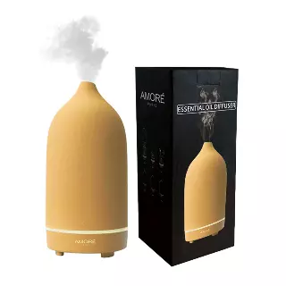 Ceramic Aromatherapy Essential Oil Diffuser · SKU AM-AOD-LUN
