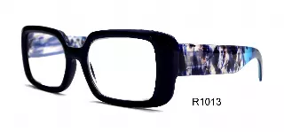 R1013 square reading glasses — +3.50(1dz)