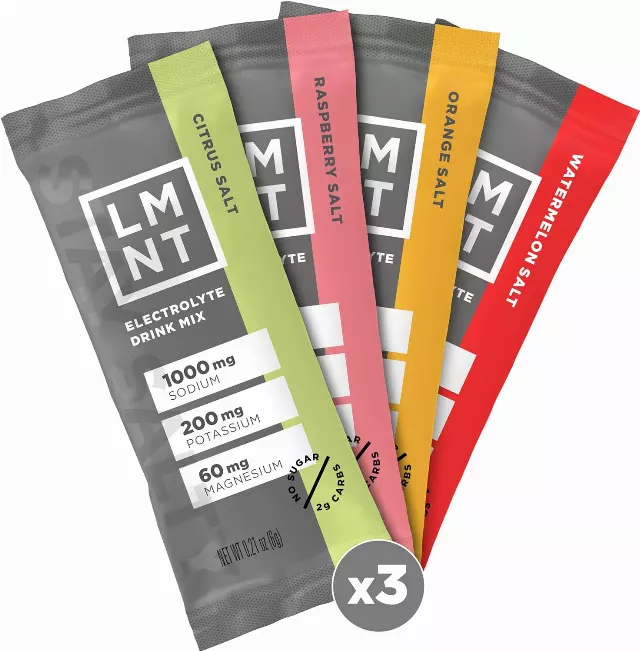 LMNT Zero Sugar Electrolytes - Variety Pack - 12-Count