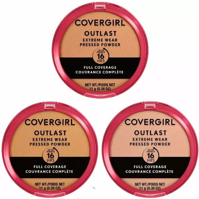 Covergirl Extreme Wear Pressed Powder Assorted - Liquidation 12 Units (COEXWE12)