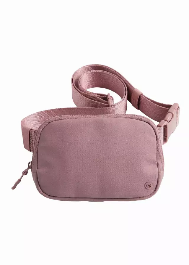 Joan & David Sport Nylon Passport Belt Bag — 038-BLUSH
