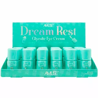 Amuse Dream Rest Glycolic Eye Cream - Wholesale Display 24 Units (SK023)