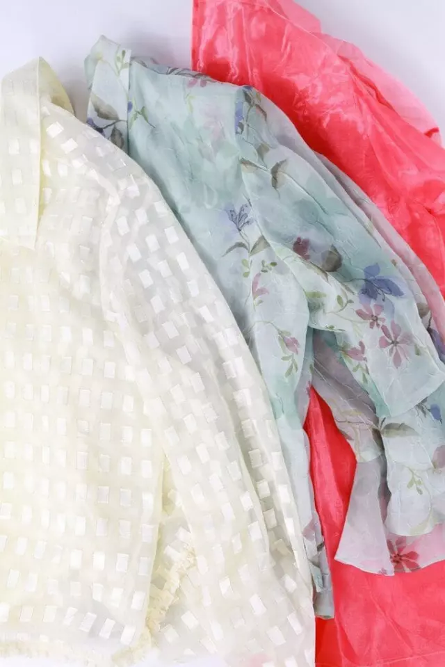 Vintage & Modern Sheer Blouses Mix Of 15