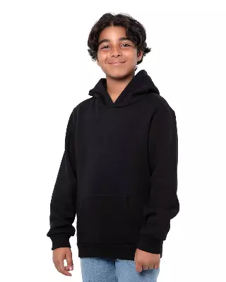#7K-705-T2000-B Threadfast Apparel Black Youth Epic Fleece Pullover Hooded Sweatshirt – $3.50 each (36 Pieces)