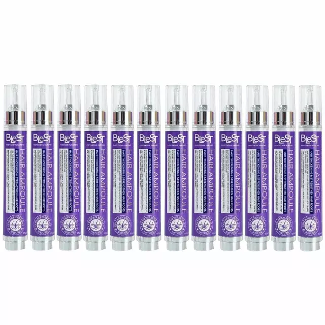 Blest Hair Ampoule Hair Thickening & Strengthen Hair Roots - Wholesale Display 12 Units (BTA-05)