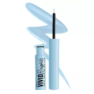 NYX PROFESSIONAL MAKEUP Vivid Brights Liquid Liner, Smear-Resistant Eyeliner with Precise Tip – Blue Thang
