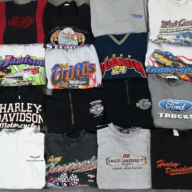 Wholesale Harley & Nascar Sweatshirts (10 Pieces) — Harley Sweats