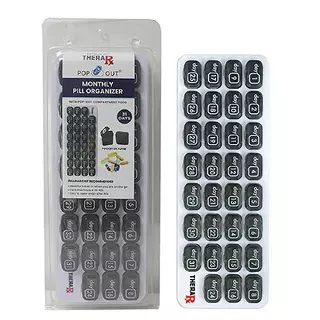 Monthly Pill Organizer · SKU TX-31EUCPO