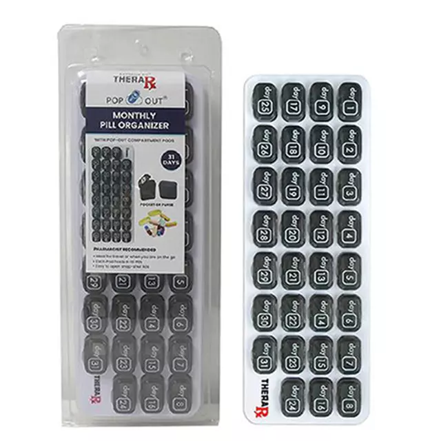 Monthly Pill Organizer · SKU TX-31EUCPO