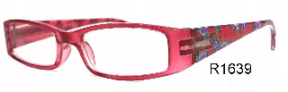 R1639 Square reading glasses — +3.00 (1dz)