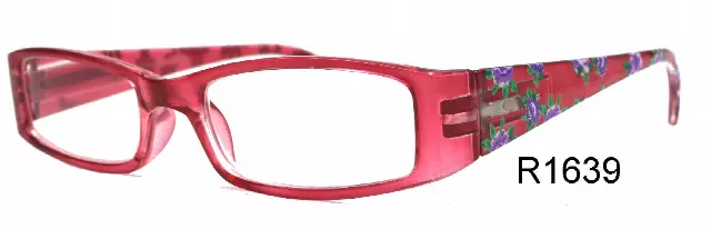R1639 Square reading glasses — +3.00 (1dz)
