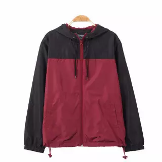 Men's Lightweight Hooded Windbreaker