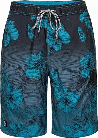 Men's 22-Inch Quick-Dry Swim Trunks with Mesh Liner